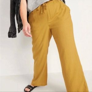 NEW Old Navy Linen Blend Pants
